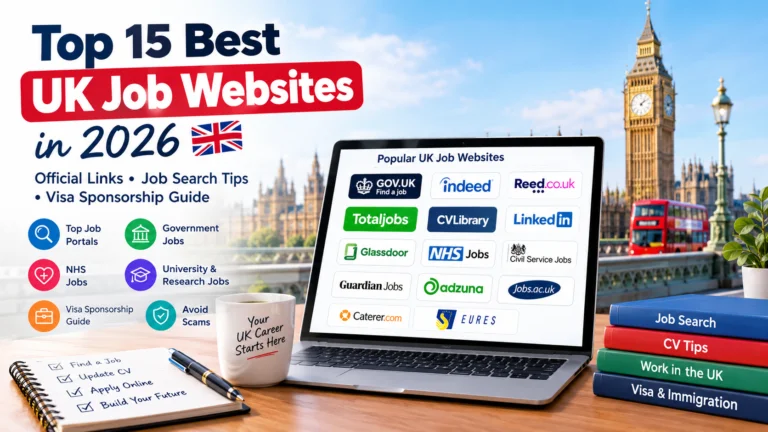 Top 10 UK Job Websites 2026